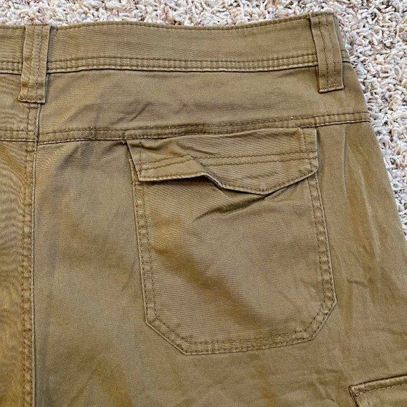 Unionbay Men's Flex Waist Stretch Cargo Shorts Chestnut, Size 42 (New) - Picture 9 of 14